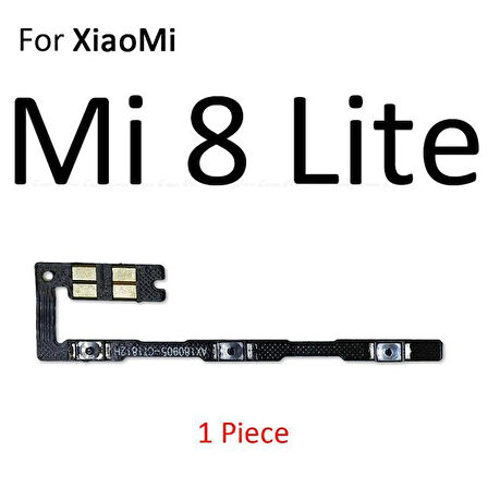 Tkgz Xiaomi Mİ8 LİTE On Off Yan Ses Filmi
