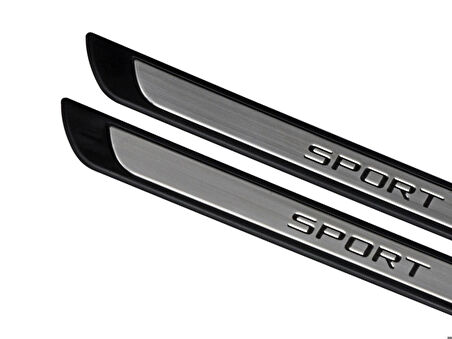 Seat Leon Mk3 SC Krom Kapı Eşik Koruması Sport Line2012-2013 2 Parça