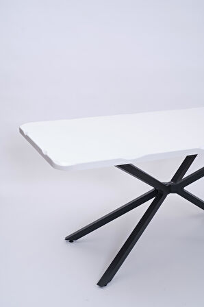 Kütük Polo MDF Mutfak Masa Sandalye Takımı 90x160