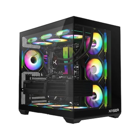 Xaser STARK X15 Ryzen 7 7800X3D 32GB Ram 1TB M.2 NVMe SSD 8GB RTX5050 Sıvı Soğutmalı Oyuncu Bilgisayarı