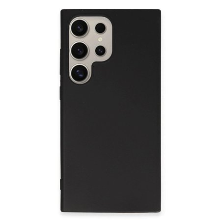 Samsung Galaxy S24 Ultra Kılıf First Silikon - Siyah
