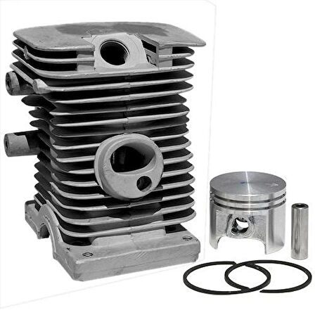 Stihl Ms180 Motorlu Testere Silindir Piston Takımı Nikasil 38Mm