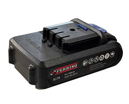 Ferrino Mk18 Yedek Batarya 21V 2000Mah Akülü Budama Makası Yedek Batarya