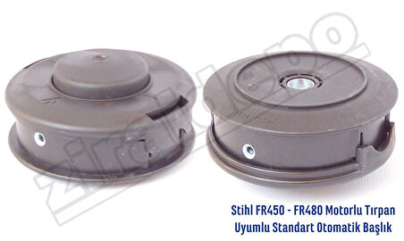 Motorlu Tırpan Standart Otomatik Misina Başlık Fr450 Fr480