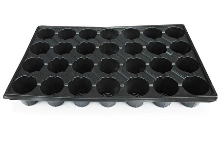 28 Göz Viyol Fide Tohum Çiçek Yetiştirme Viyolü 30x52.5 cm