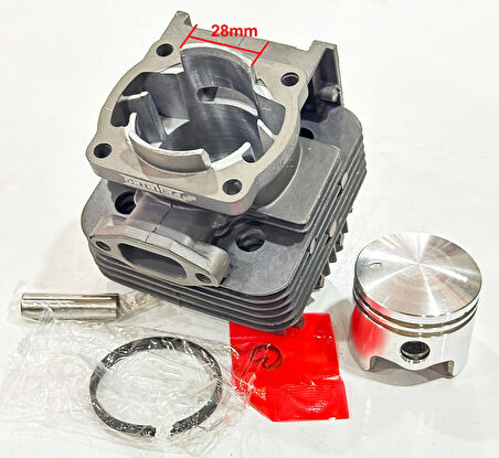 Prc Motorlu 44F Tırpan Silindir Piston Takımı 44mm