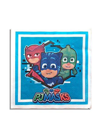 EVENT PARTY STORE PJ MASKELİLER TREND PEÇETE 16'Lİ