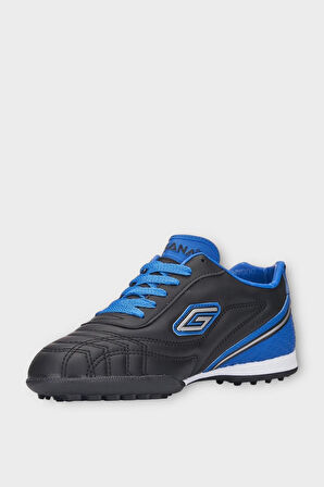 Çocuk Çoraplı Halı Saha Futbol Ayakkabısı SİYAH - MAVİ