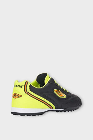 Çocuk Çoraplı Halı Saha Futbol Ayakkabısı SİYAH - SARI