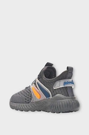 Çocuk Triko Comfort Spor Ayakkabı FÜME