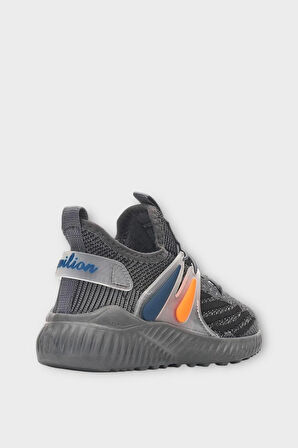 Çocuk Triko Comfort Spor Ayakkabı FÜME