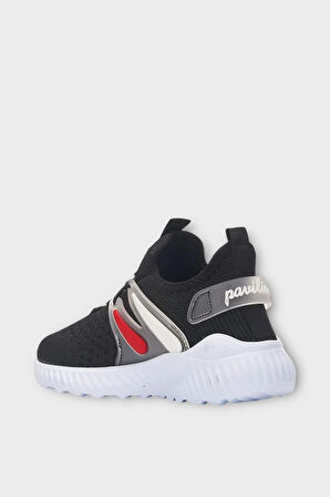 Çocuk Triko Comfort Spor Ayakkabı SİYAH - BEYAZ