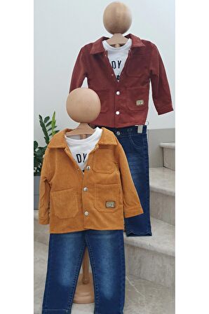 Tinny Man Üçlü Erkek Çocuk  Takım