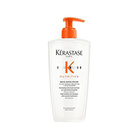 Kerastase Nutritive Bain Satin Riche Yoğun Nemlendirici Şampuan 500 ml