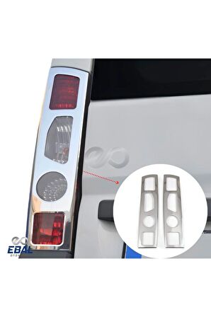 Fiat Ducato Krom ABS Stop Çerçevesi 2 Prç. 2006-2014 Arası