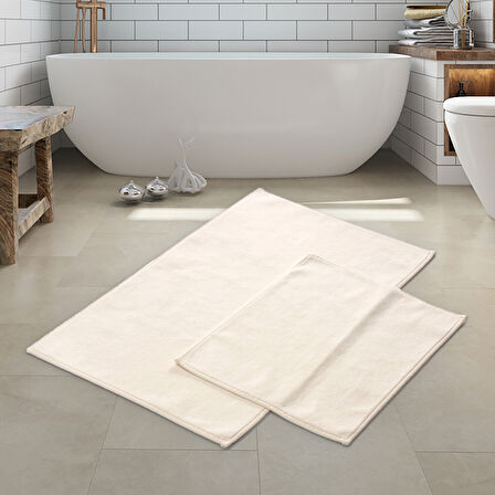 Alanur Home Pamuklu 2 Li Banyo Paspası