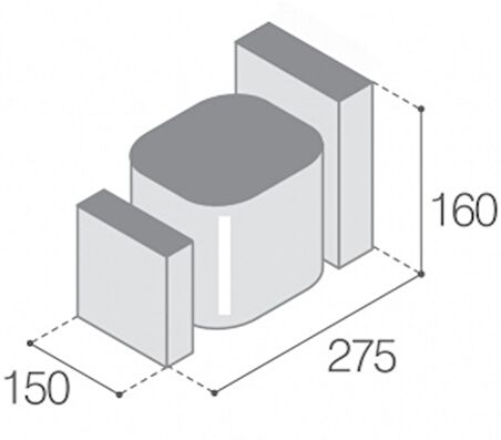 Vitrifrigo soğutma ünitesi Model ND35OR-V