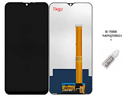 Tkgz Oppo A12 Lcd Ekran Dokunmatik SERVİCE PACK + B-7000