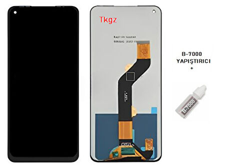 Tkgz Infinix HOT 10 Lcd Ekran Dokunmatik SERVİCE PACK + B-7000