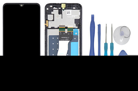 Tkgz Samsung Galaxy A05s SM-A057 Lcd Ekran Dokunmatik SERVİCE PACK - FULL ÇITALI + TAMİR SETİ