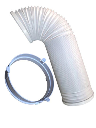Airfel LPCY25BM MOBİL KLİMA HAVA TAHLİYE HORTUMU & BAĞLANTI APARATI AĞIZ ÇAPI 15 CM UZUNLUK 1.5 M