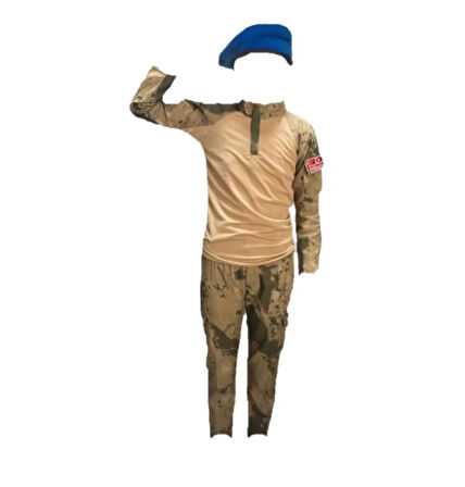 JANDARMA KOMBATLI MAVİ BERE'Lİ ÇOCUK TAKIMI 