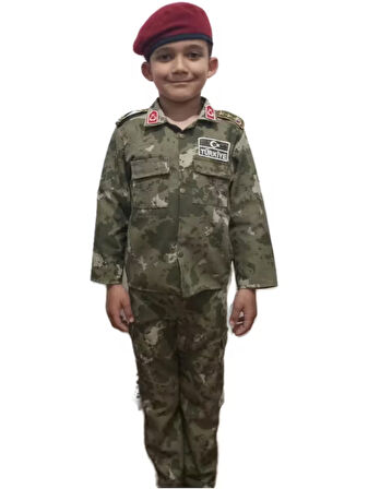 YENİ TİP ASKERİ KAMUFLAJ ÇOCUK TAKIMI 