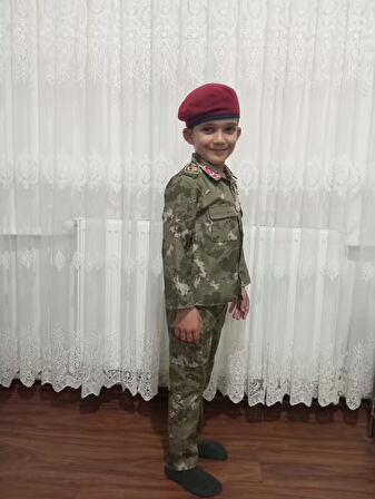 YENİ TİP ASKERİ KAMUFLAJ ÇOCUK TAKIMI 