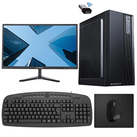 Xaser Xsr140 Intel i5 3470 8 GB DDR3 RAM 256 GB SSD Intel HD Graphics FreeDos Masaüstü Bilgisayar 