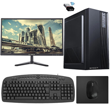Xaser Xsr184 Intel i7 6700 8 GB DDR4 RAM 256 GB SSD Intel HD Graphics FreeDos Masaüstü Bilgisayar 