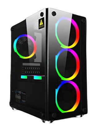 Xaser Xsr202 Intel i5 3470 16 GB DDR3 RAM 256 GB SSD AMD Radeon RX 550 FreeDos Masaüstü Bilgisayar 