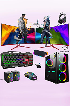 Xaser Xsr241 Intel 2600 16 GB DDR3 RAM 512 GB SSD AMD Radeon RX 550 FreeDos Masaüstü Bilgisayar 