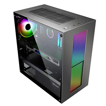 Xaser Xsr241 Intel 2600 16 GB DDR3 RAM 512 GB SSD AMD Radeon RX 550 FreeDos Masaüstü Bilgisayar 