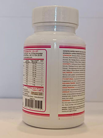 Ekinezya Kapsül (Echinacea Capsule) 