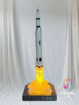 Saturn Rocket Lamba