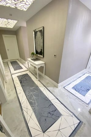 Yolluk Halı – Kaymaz Tabanlı, Yıkanabilir, Yumuşak Dokulu, Şık ve Dayanıklı Tasarım (moliva