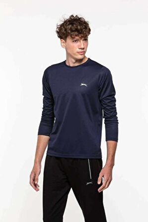 Slazenger Odin Erkek Sweatshirt Lacivert
