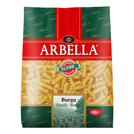 Arbella Makarna 500 gr Burgu-Boncuk-Fiyonk-Arpa 20 li Karma Paket