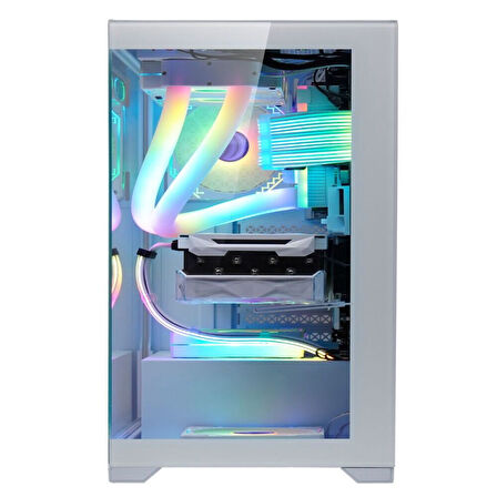 Xaser Xsr906 Ryzen 7 5700x 16GB Ram 512GB M.2 NVMe SSD 8GB RTX4060Ti 24"Curved 180Hz Sıvı Soğutma Oyun Bilgisayarı