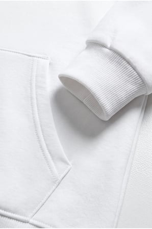 Unisex Yumuşak Dokulu Kelebek Baskılı Tasarım Oversize 3 İplik Hoodie Sweatshirt