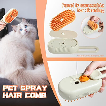 Periboia Kedi Köpek Buharlı Pet Tarağı