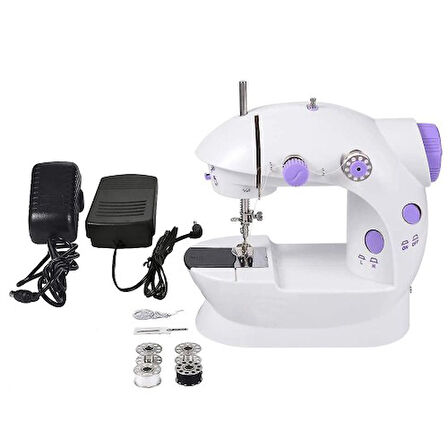 Periboia Mini Ev Dikiş Makinesi Pedallı Sewing Machine