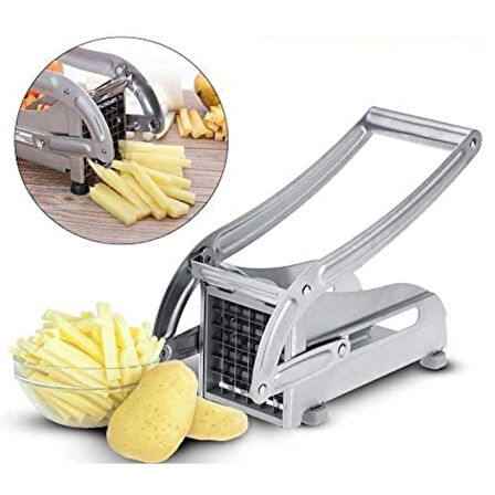 Periboia Pratik El Tipi Patates Dilimleyici