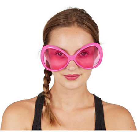 Periboia Pembe Yeşilçam Nostalji Parti Gözlüğü