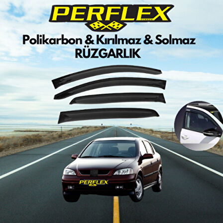 Periboia Perflex Polikarbon Kırılmaz Rüzgarlık V2 Mugen OPEL ASTRA G 1998-2004