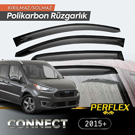 Periboia Periboia Ford Connect 2015+ Cam Rüzgarlığı V2 Düz