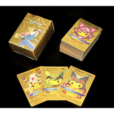 Periboia Pokemon Oyun Kartı Altın Deste Model 2 