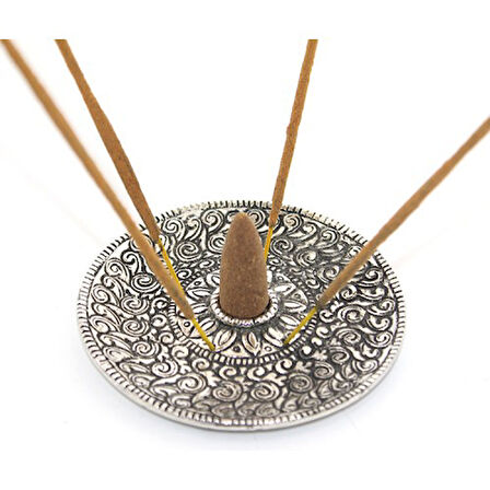 Periboia Metal Yuvarlak Tütsülük Model 3