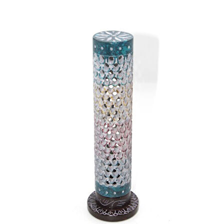 Periboia Obsidian Taşı İşlemeli Kule Tütsülük Model 5 
