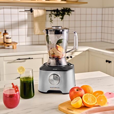 Karaca Mastermaid Power Max 11 in 1 Mutfak Robotu Cool Gray 2500W 1000 ml